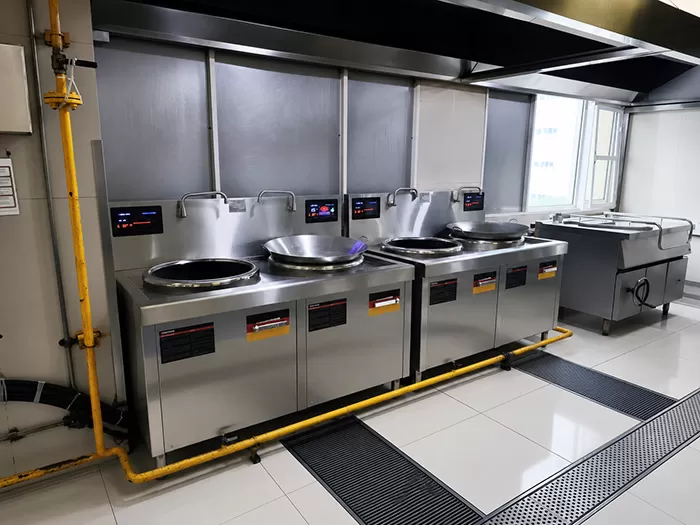 bếp từ chảo lõm 380V