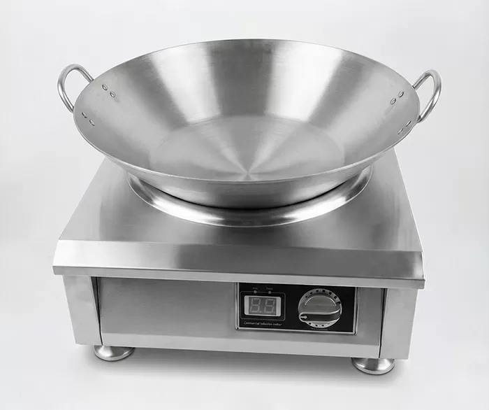 bếp từ c&ocirc;ng nghiệp th&acirc;n vỏ inox 304