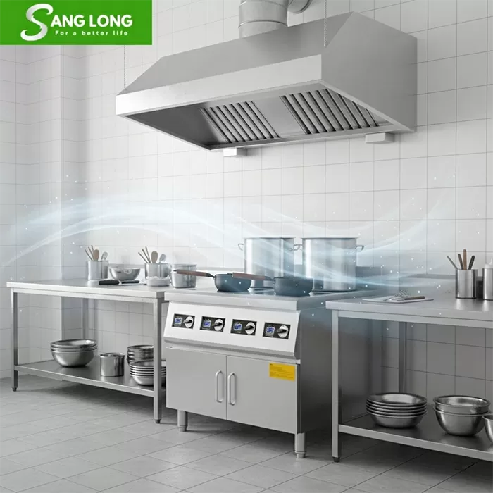 bếp từ công nghiệp giúp tải thiện môi trường làm việc trong nhà bếp