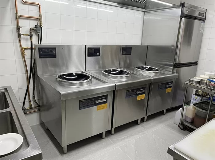 bếp từ công nghiệp giúp nhà bếp trở nên an toàn hơn