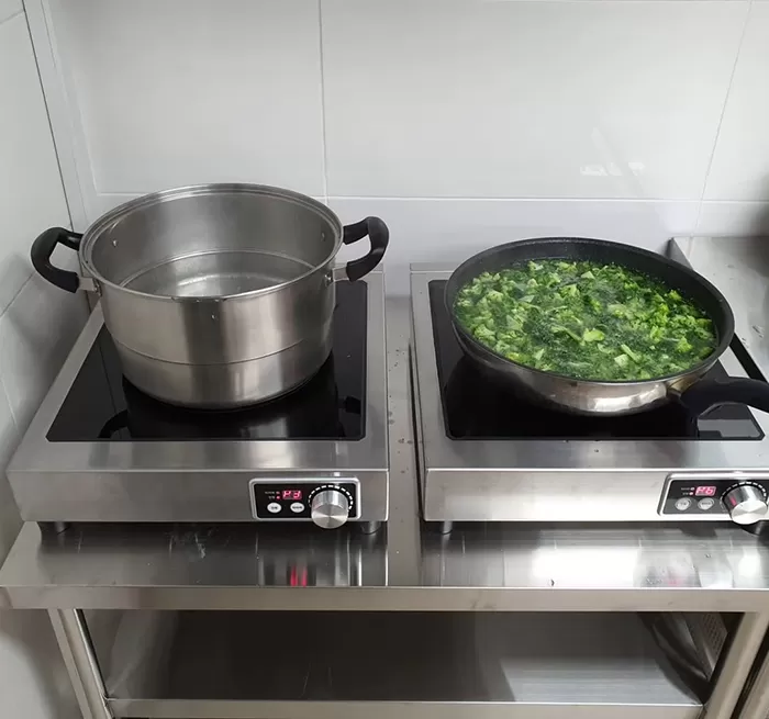 bếp từ đun nồi nh&ocirc;m được kh&ocirc;ng