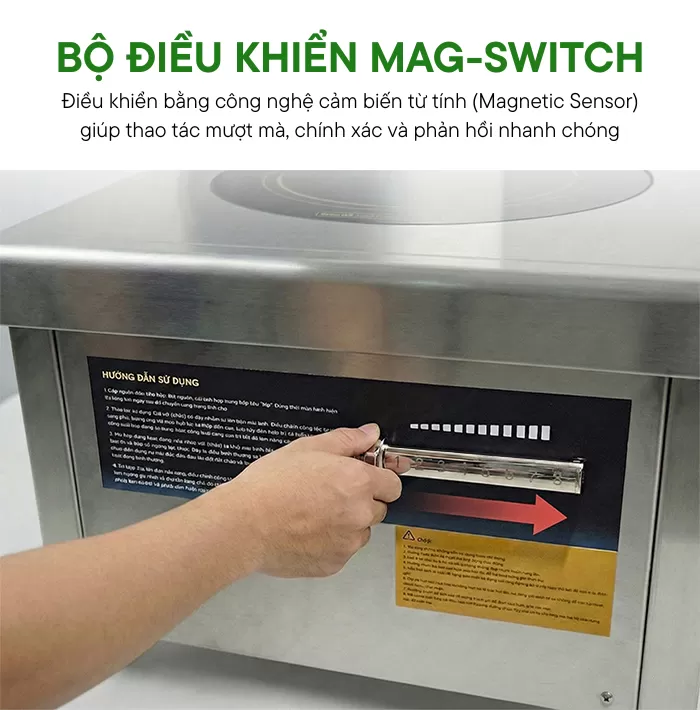 bộ điều khiển bếp từ đ&ocirc;i 15kw mặt phẳng