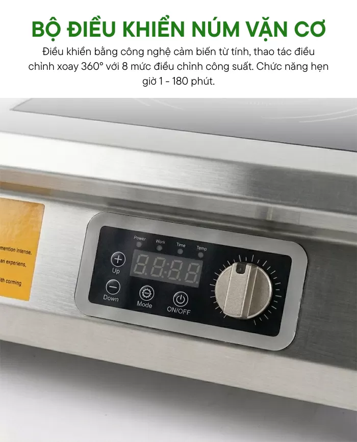 bộ điều khiển bếp từ công nghiệp đôi 3500w