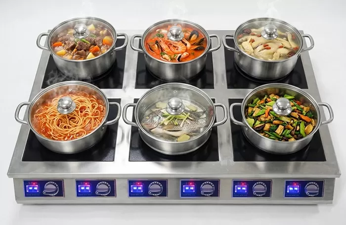 C&aacute;ch sử dụng bếp từ c&ocirc;ng nghiệp đ&uacute;ng c&aacute;ch để tăng tuổi thọ