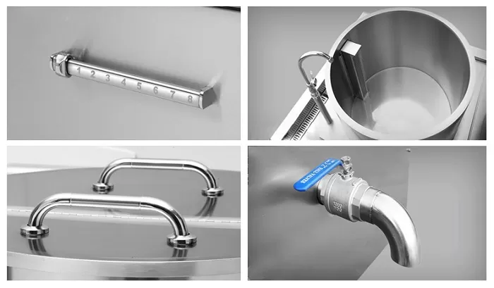 cấu tạo bếp hầm điện từ 200 l&iacute;t