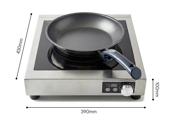 Kích thước bếp từ công nghiệp 3500W