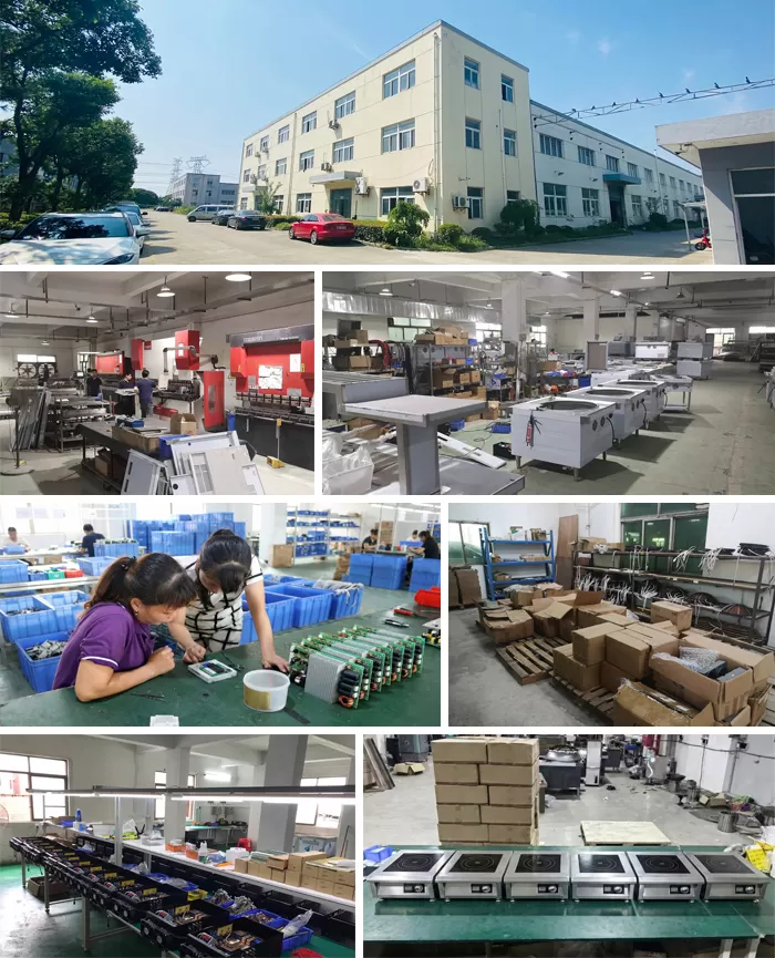 nh&agrave; m&aacute;y sản xuất bếp từ c&ocirc;ng nghiệp sang long