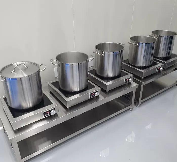 Cách chọn nồi chảo cho bếp từ công nghiệp