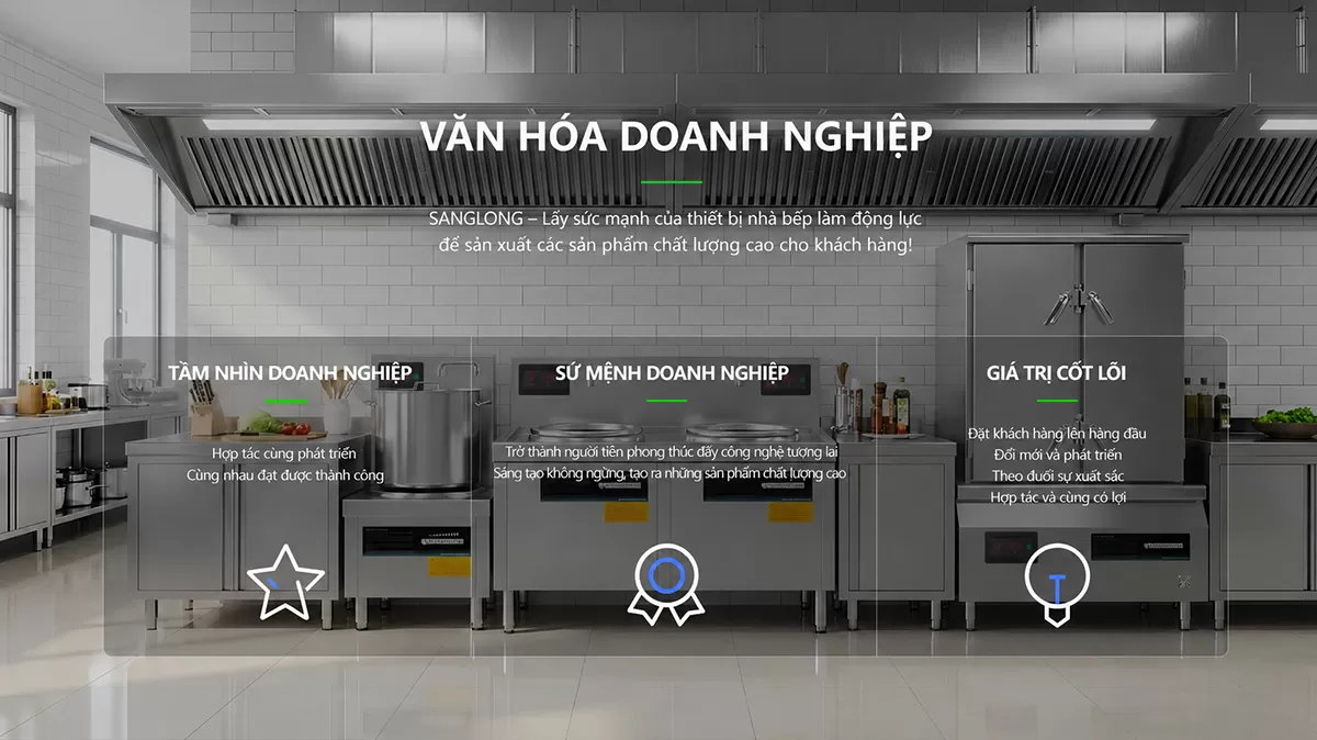 tầm nhìn sứ mệnh của công ty Sang Long