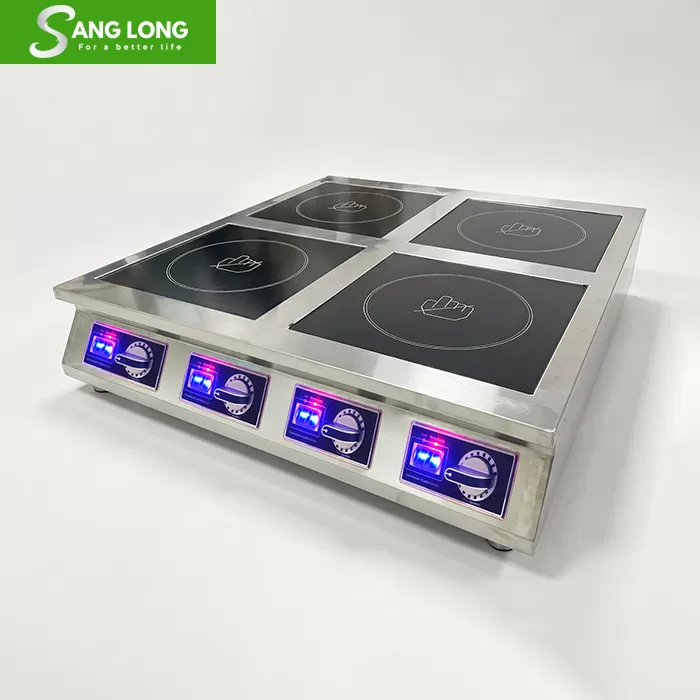 Bếp từ công nghiệp 4 vùng nấu để bàn 3500W