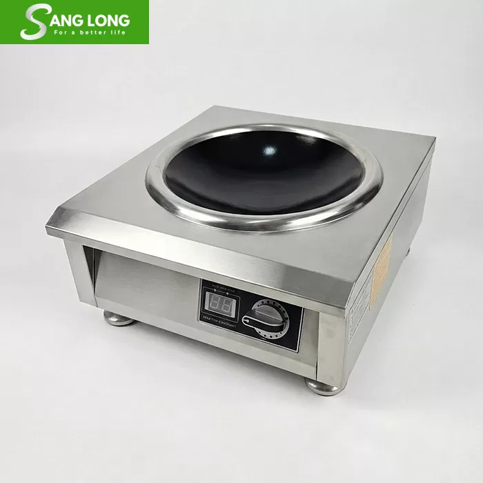 Bếp từ công nghiệp 5kw mặt lõm