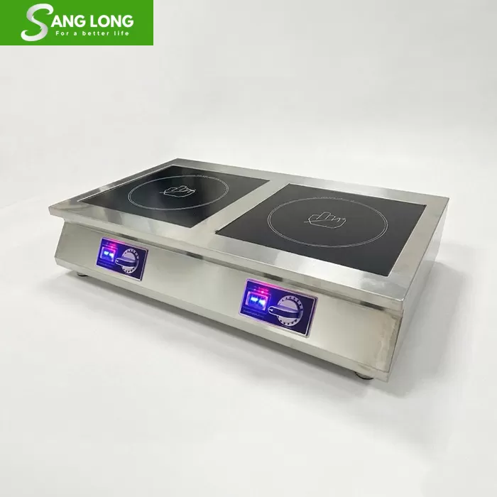 Bếp từ công nghiệp đôi 5kw để bàn