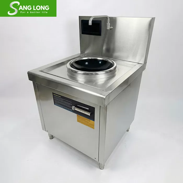 Bếp từ công nghiệp đơn 8kw mặt lõm