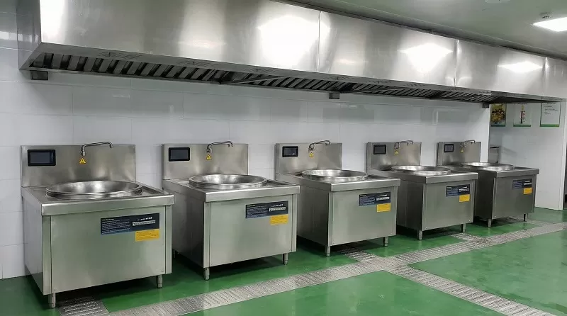 Bếp từ công nghiệp dùng điện mấy pha