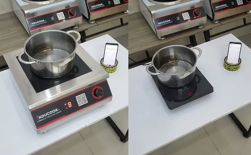 Sự khác biệt giữa bếp từ công nghiệp so với bếp từ gia đình