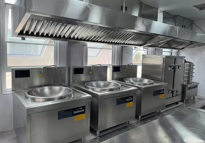 Dự án bếp từ công nghiệp cho bệnh viện