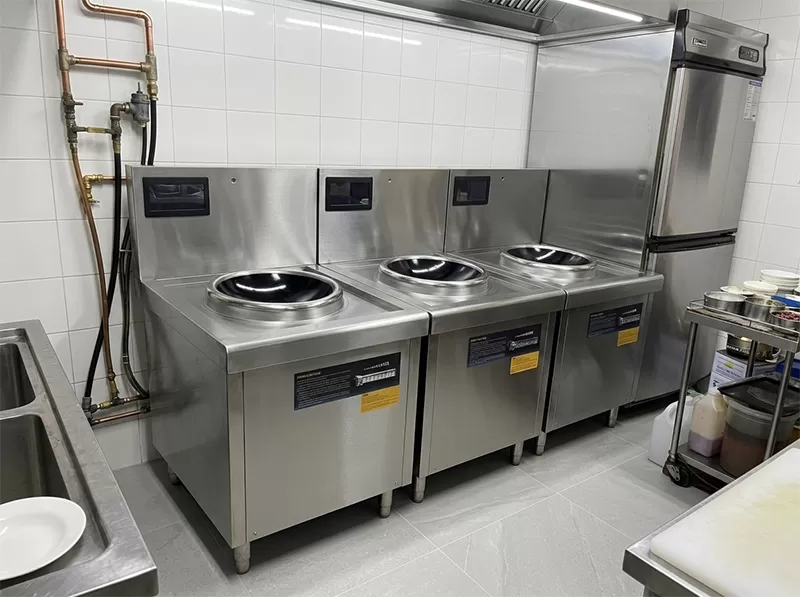 Dự án bếp từ công nghiệp cho trung tâm thương mại